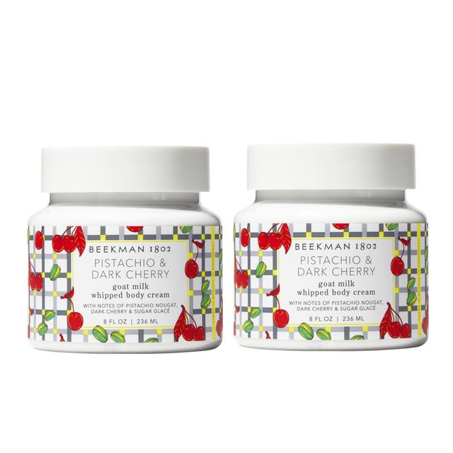 Beekman 1802 Goat Milk Whipped Body Cream Duo | Style: Pistachiodrkchy | by TSC