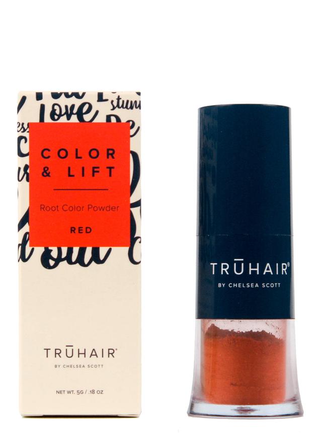 TRUHAIR by Chelsea Scott Color & Lift Thickening Fibres with Brush Applicator | Style: Red | by TSC
