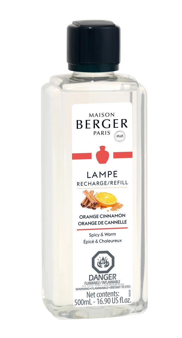 Maison Berger Paris Home Fragrance Refill (500 ml) | Style: Orange Cinnamon | by TSC