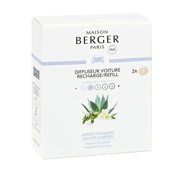 Maison Berger Paris Car Diffuser Refill (2-Pack) | Style: Agave | by TSC