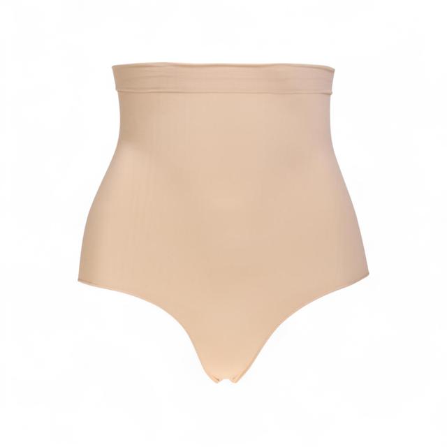 Rhonda Shear Shapewear Shear Seamless Sculpt High Waisted Brief | Style: Beige | Size: 1X | by TSC