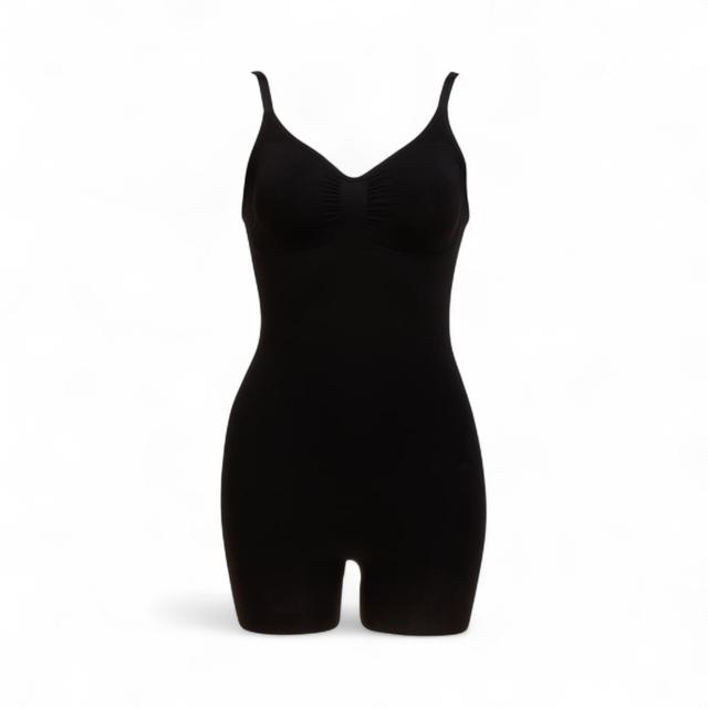 Rhonda Shear Shapewear Shear Seamless Sculpt Bodysuit | Style: Black | Size: 2X | by TSC