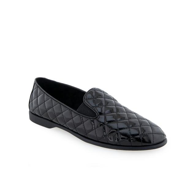 Aerosoles Nuit Flat | Style: Black Quilted | Size: 6H | by TSC