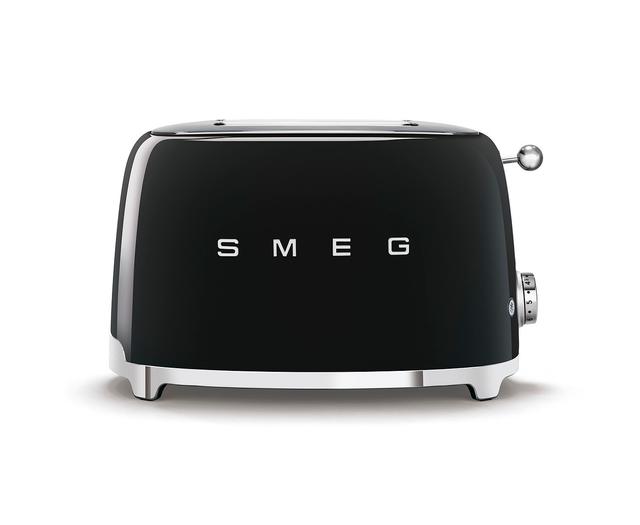 SMEG 2-Slice Toaster | Style: Black | by TSC