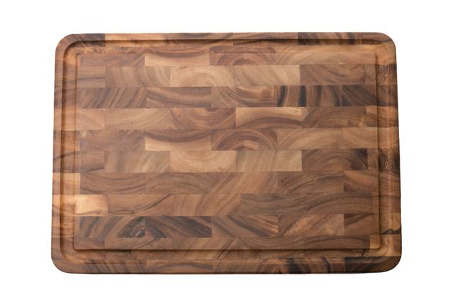 Ironwood Gourmet Charleston End Grain Board with Juice Channel | by TSC