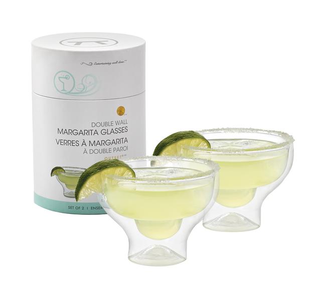 Outset Grillware Outset Margarita Glasses (Set of 2) | by TSC