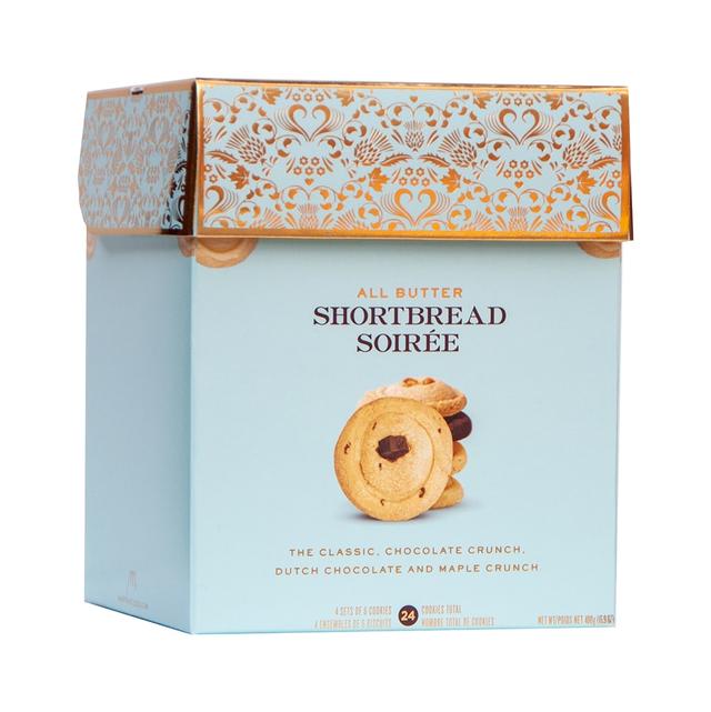 Mary Macleod's Variety Shortbread Gift Box (24 ct) | Style: Ocean Blue | by TSC