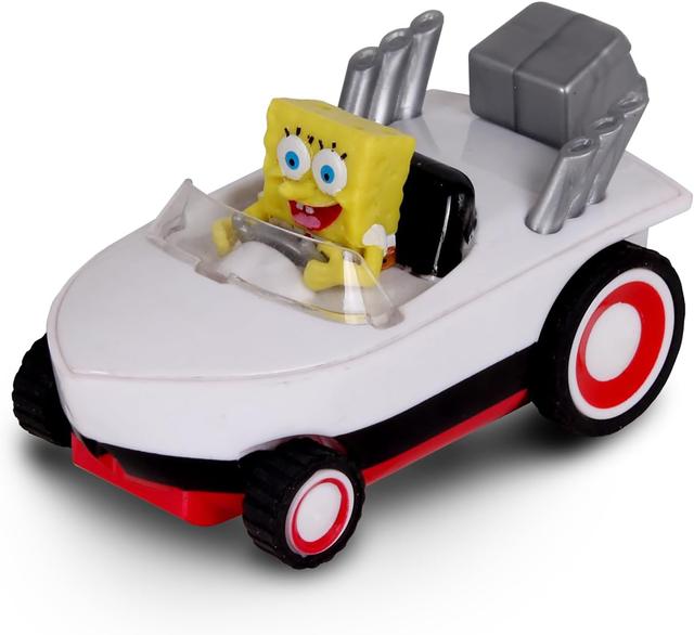 NKOK Spongebob Pull Back Hot Rod Boat | by TSC