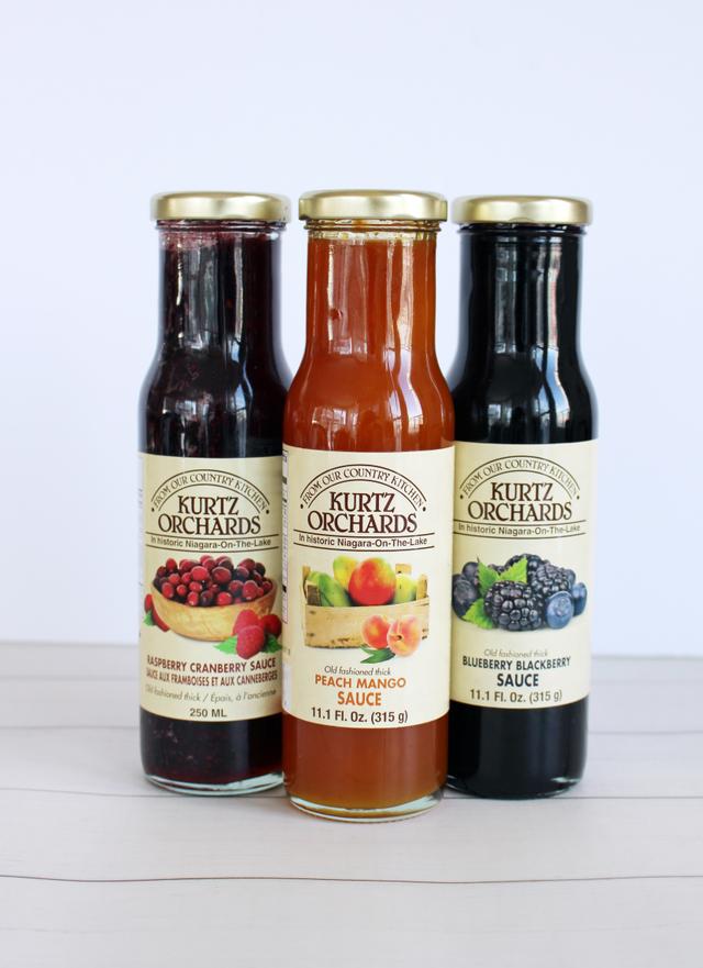 Fruit of the Land Kurtz Orchards Farm Fresh Fruit Sauce Collection Trio | by TSC