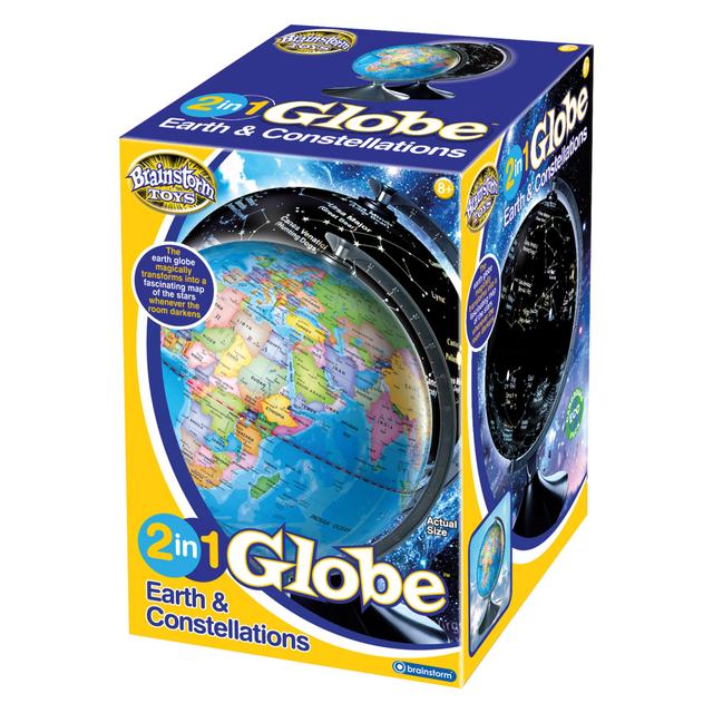 Brainstorm 2-in-1 Globe Earth and Constellations | by TSC