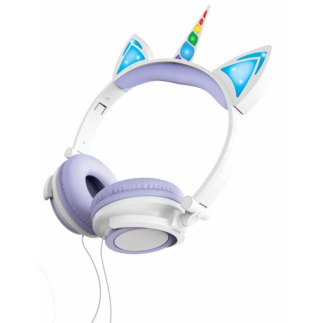 Art+Sound Unicorn Wired Headphones with LED Lights | by TSC