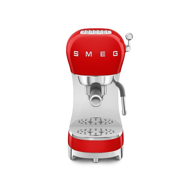 SMEG 50's Style Espresso Manual Coffee Machine | Style: Red | by TSC
