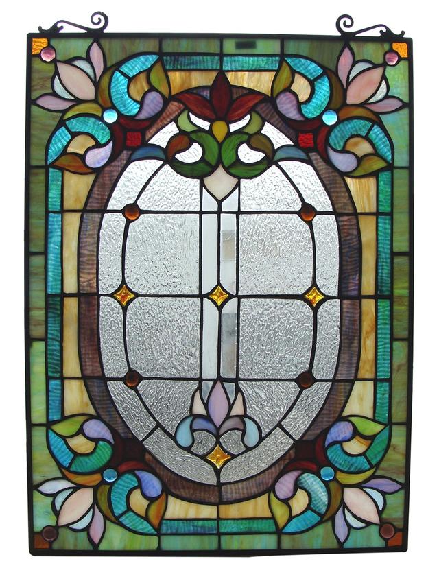 Fine Art Lighting Tiffany Window Panel, 18" x 24" | by TSC
