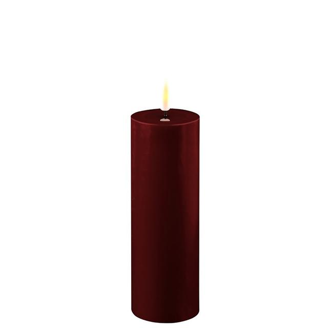 Deluxe Home Art Wax LED Candle | Style: Bordeaux | Size: 2"X4" | by TSC