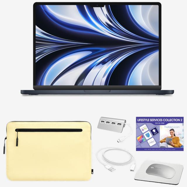 Apple MacBook Air 13" M4 256 GB | Style: Midnight/Yellow | by TSC