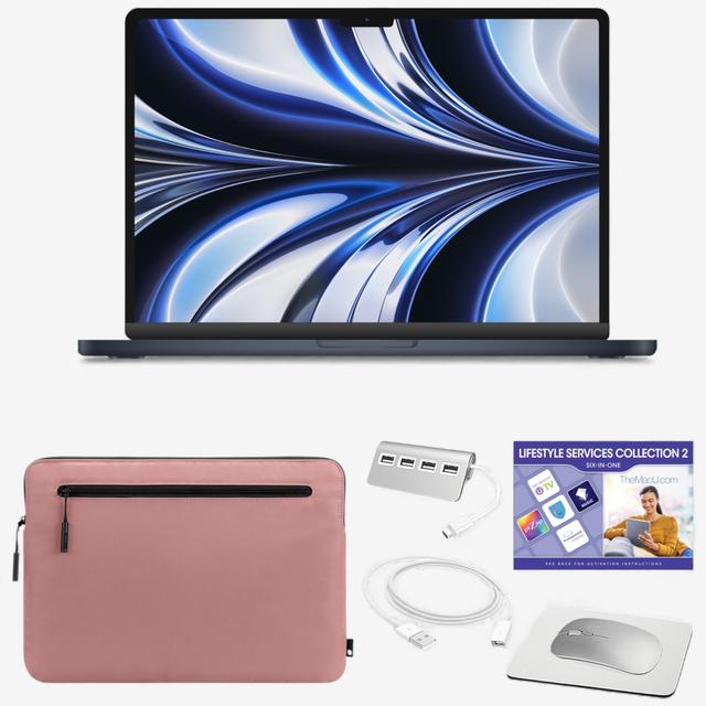 Apple MacBook Air 13" M4 256 GB | Style: Midnight/Pink | by TSC