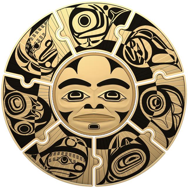 Royal Canadian Mint (RCM) 2023 Fine Silver Puzzle Coin Set: Celestial Circle | by TSC