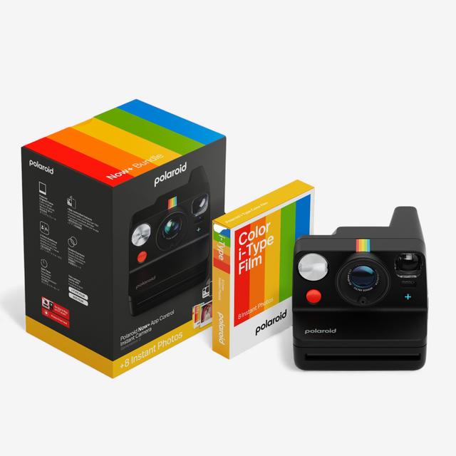 Polaroid Now+ Generation 3 and Film Bundle | Style: Black | by TSC