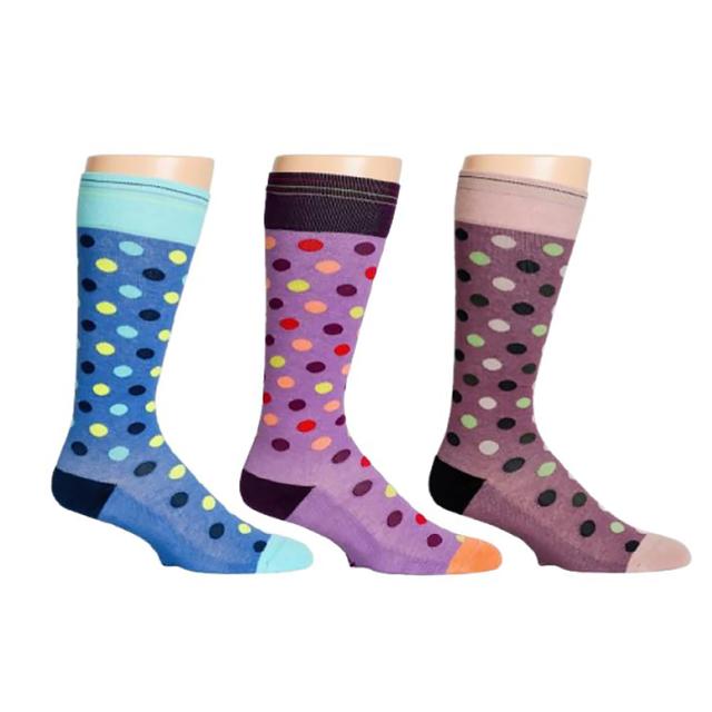 Dr. Johnny's Dr Johnny's Compression Socks Trio | Style: Dots | Size: XL | by TSC