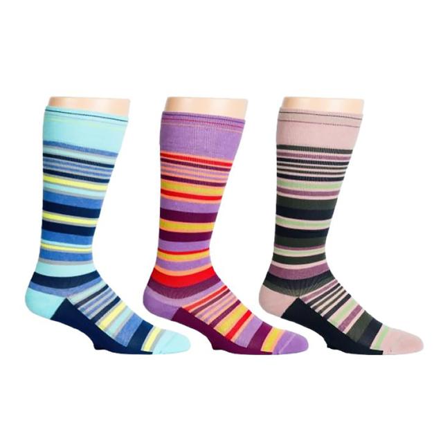 Dr. Johnny's Dr Johnny's Compression Socks Trio | Style: Stripes | Size: Medium | by TSC