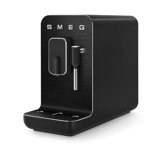 Smeg Fully Automatic Bean To Cup Espresso Machine With Milk Wand | Style: Full Black | by TSC