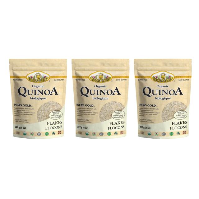 Inca's Gold Organic Quinoa Flakes Trio | by TSC
