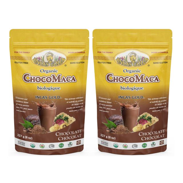 Inca's Gold Organic Maca Powder Duo | Style: Chocolate | by TSC