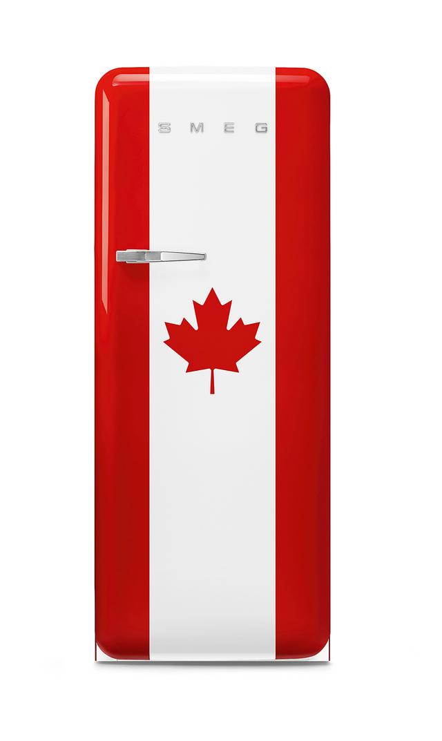 SMEG FAB28 Retro Style Canada Flag (Right Hinge) | by TSC