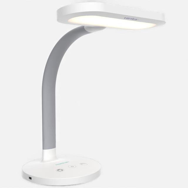 Verilux HappyLight Duo 2-in-1 Light Therapy and Task Desk Lamp | by TSC
