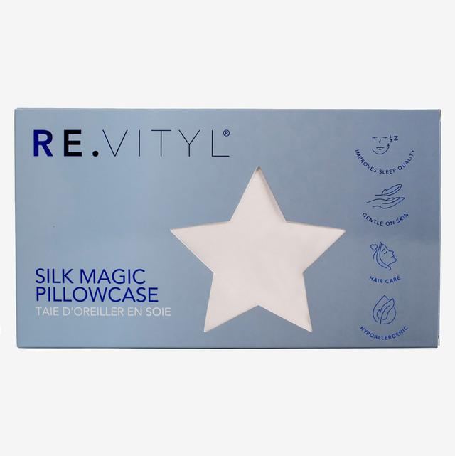 RE.VITYLÂ® Re.Vityl Silk Magic Pillowcase White Clouds Queen Size | by TSC