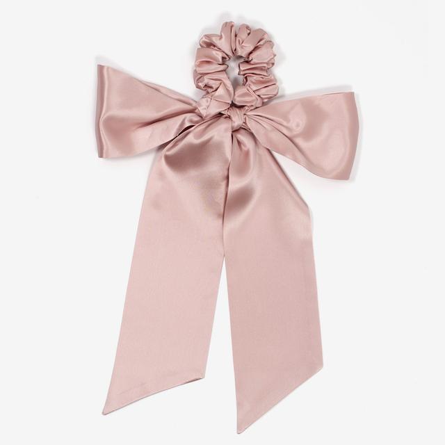 RE.VITYLÂ® Re.Vityl Silk Magic Bow Scrunchie & Ribbon (Pink) | by TSC