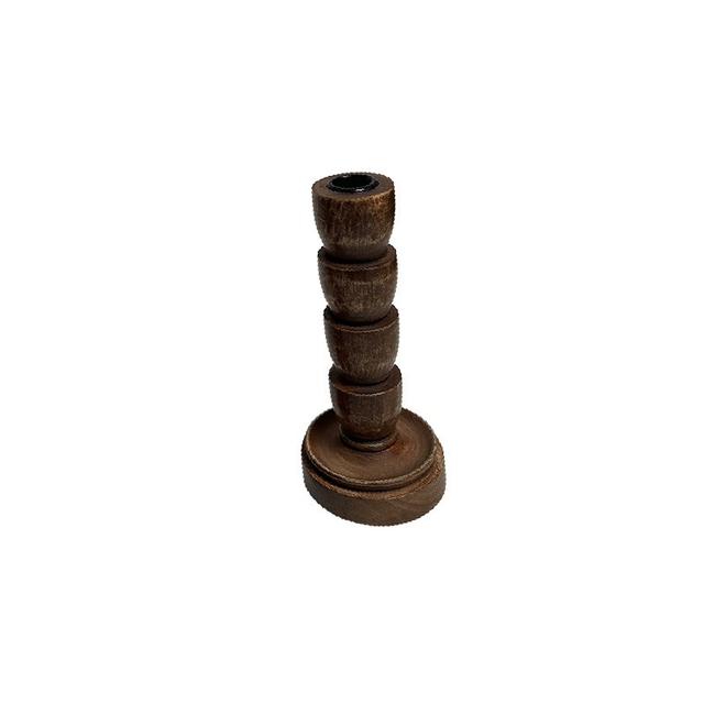 Kozie Wood Taper Candle Holder | Size: Large | by TSC