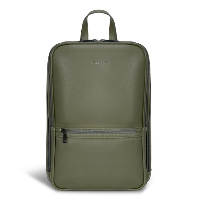 Champs Onyx Leather Classic Backpack | Style: Khaki | by TSC