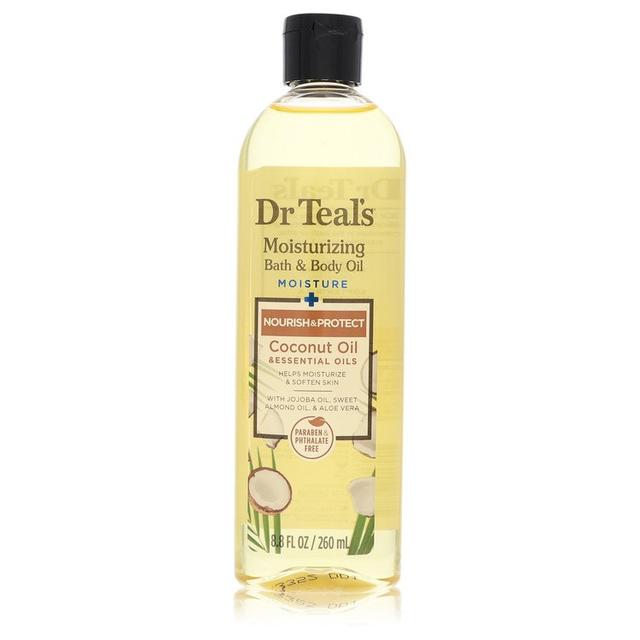 Dr Teal's Moisturizing Bath & Body Oil by Dr Teal's Nourishing Coconut Oil with Essensial Oils, Jojoba Oil