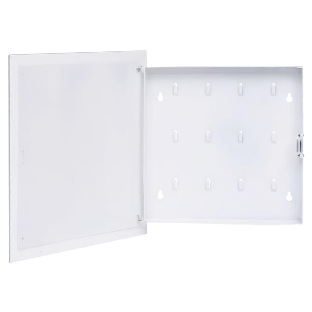 Key box with magnetic panel White 35x35x5.5 cm | by TSC