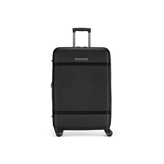 Bugatti - Wellington Hardside Carry-on Luggage Set with TSA Lock | Style: Black | Size: Large | by TSC