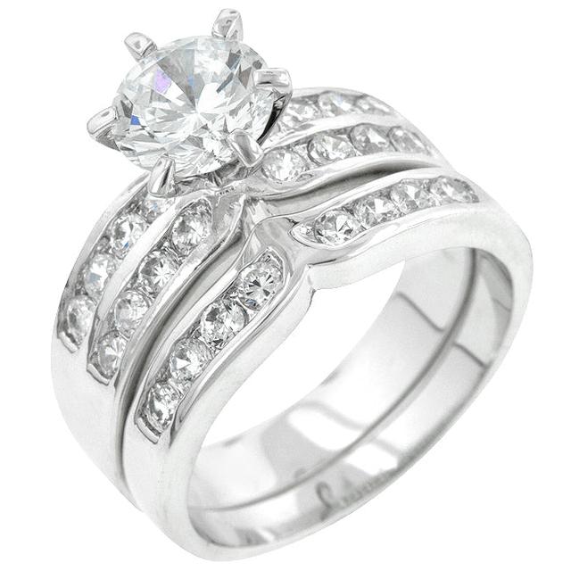 Formal Engagement Set | Style: Silver | Size: 9 | by TSC