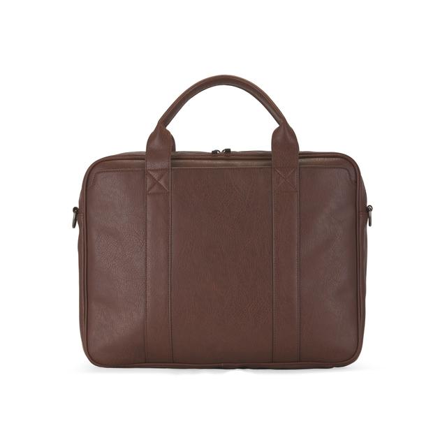 Bugatti - Palermo Executive Briefcase | Style: Brown | Size: Medium | by TSC