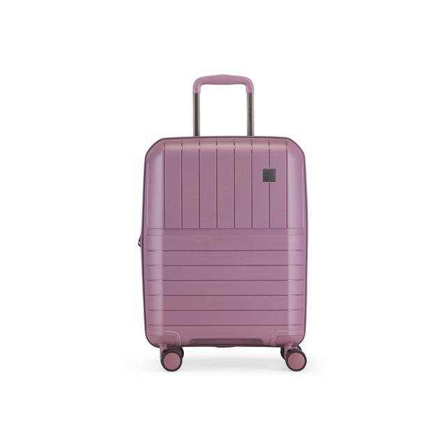 Bugatti - Bridgetown Hardside Carry-On Luggage with TSA Lock | Style: Purple | Size: Small | by TSC