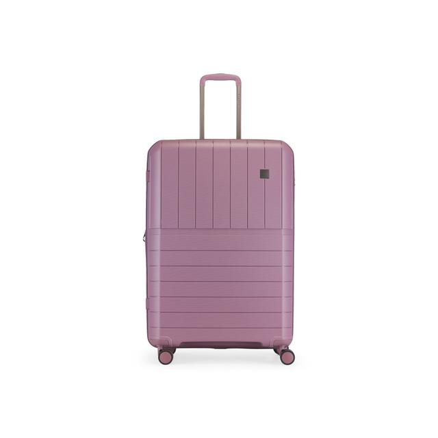 Bugatti - Bridgetown Hardside Check-In Large Luggage with TSA Lock | Style: Purple | by TSC