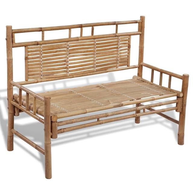 Garden bench 120 cm Bamboo | by TSC