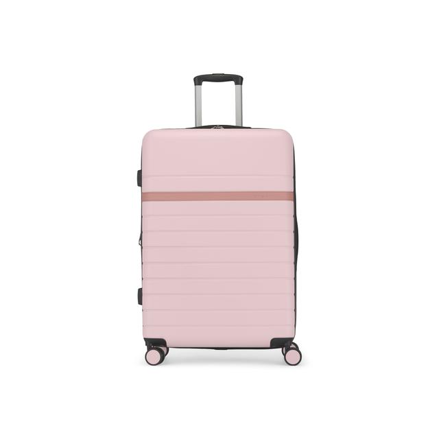 Bugatti - Lisbon Hardside Carry-on Luggage with Double Wheels | Style: Pink | Size: Small | by TSC
