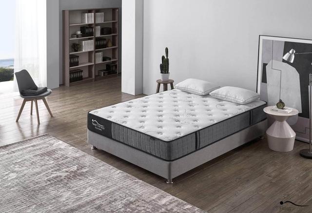 Rest Therapy 10 Inch Rejuvenate Bamboo Pocket Coil Mattress | Size: Full | by TSC