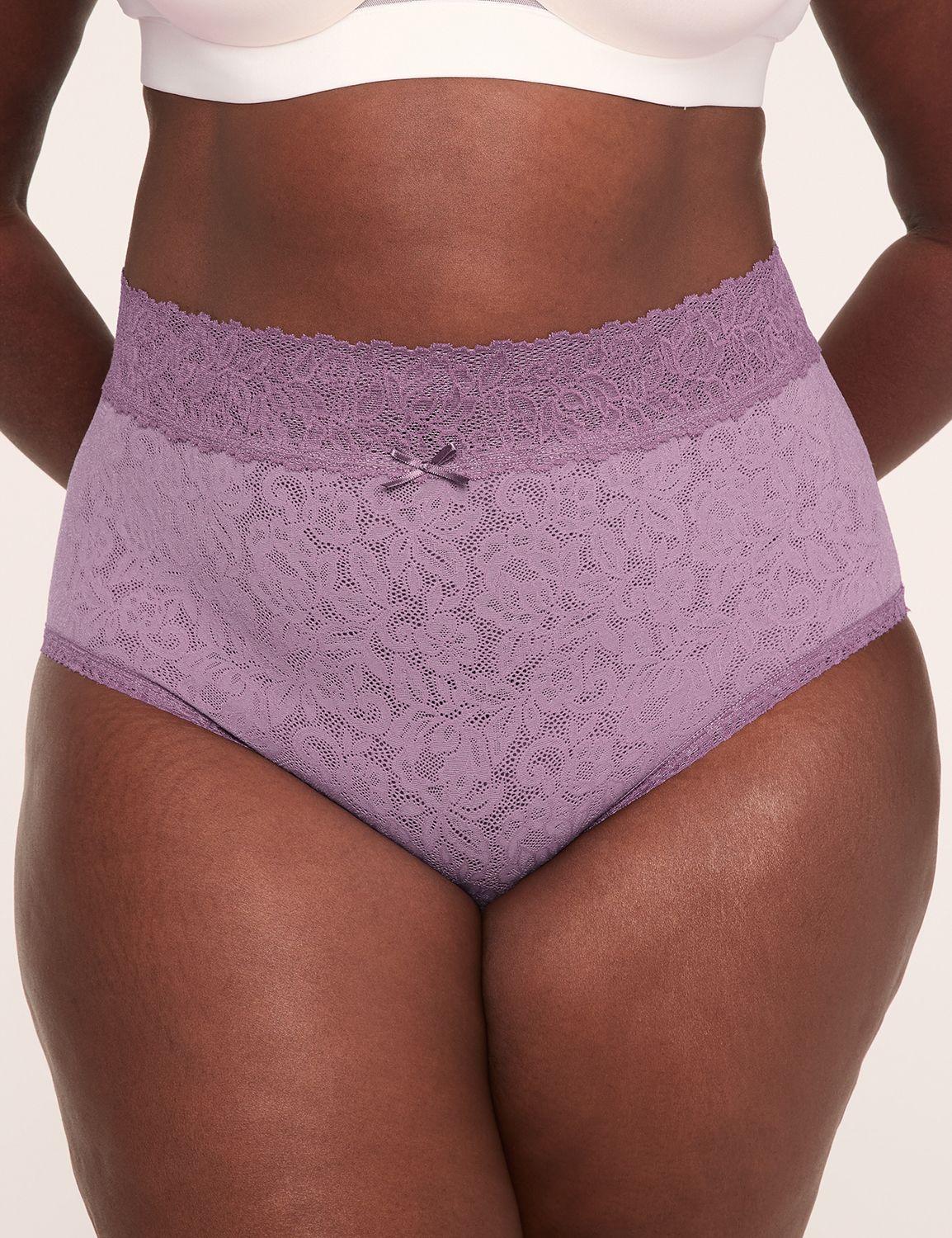 Stretch Lace High-Leg Brief Panty