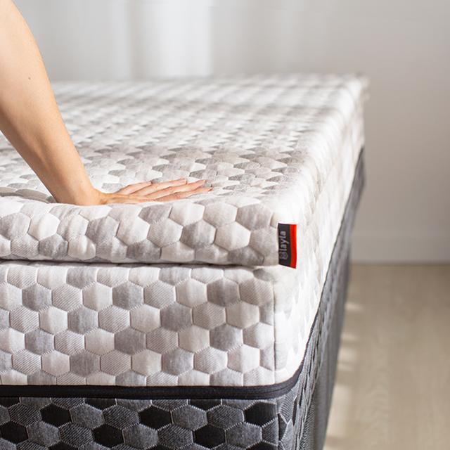 Layla Cooling Memory Foam Mattress Topper for Ultimate Comfort