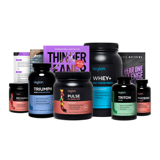 30-Day Women's Fitness Transformation Bundle: Diet, Training & Supplement Plan