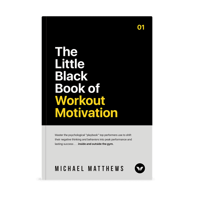 The Little Black Book of Workout Motivation - Hardcover