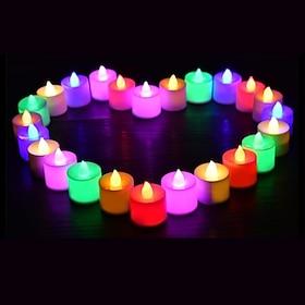 24pcs/set LED Candles Battery Operated Candles Batteries Lights Candles to Create Warm Ambiance Naturally Flickering Bright