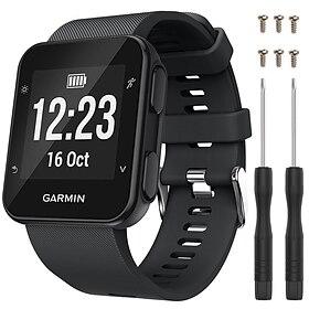 Watch Band for Garmin Forerunner 35, Approach S10 Silicone Replacement Strap Breathable Sport Band Wristband