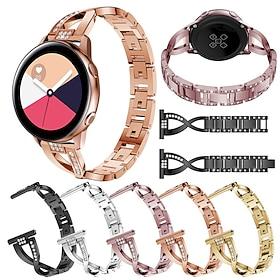 Watch Band for Samsung Watch 7/6/5/4 40/44mm, Galaxy Watch 5 Pro 45mm, Galaxy Watch 6/4 Classic 42/46/43/47mm, Watch 3, Active 2, Gear S3 S2 Stainless Steel Re